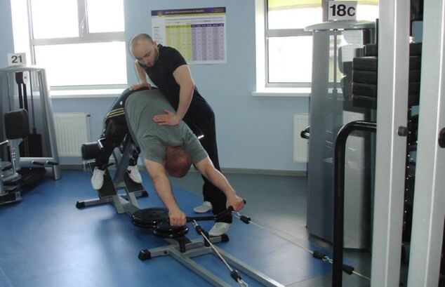Medijska telesna vzgoja za osteohondrozo ledvenja