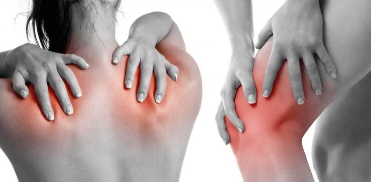 bolečine v hrbtu in kolenu z artrozo