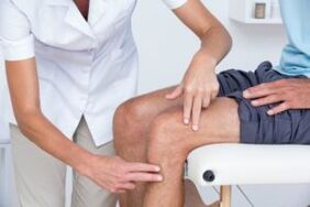 Fizični pregled kolena za diagnosticiranje artroze